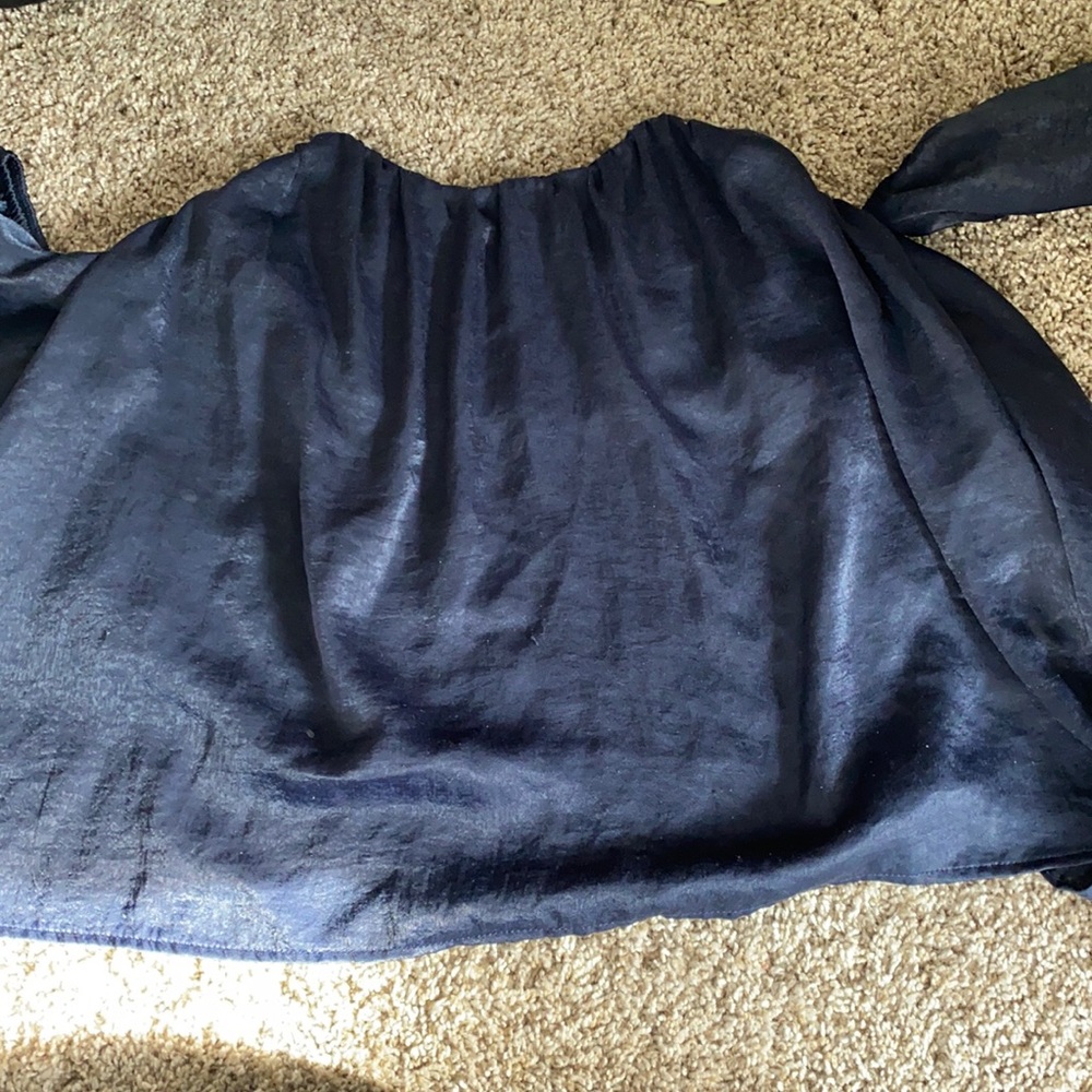 Navy blue dress shirt